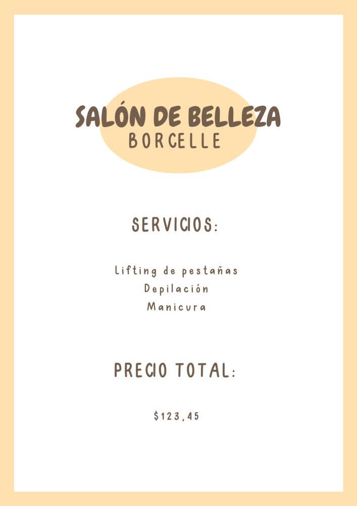 Plantillas para instagram de salon de belleza gratis