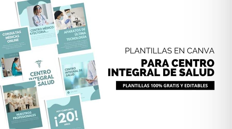 Plantillas gratuitas para Centro Integral de Salud