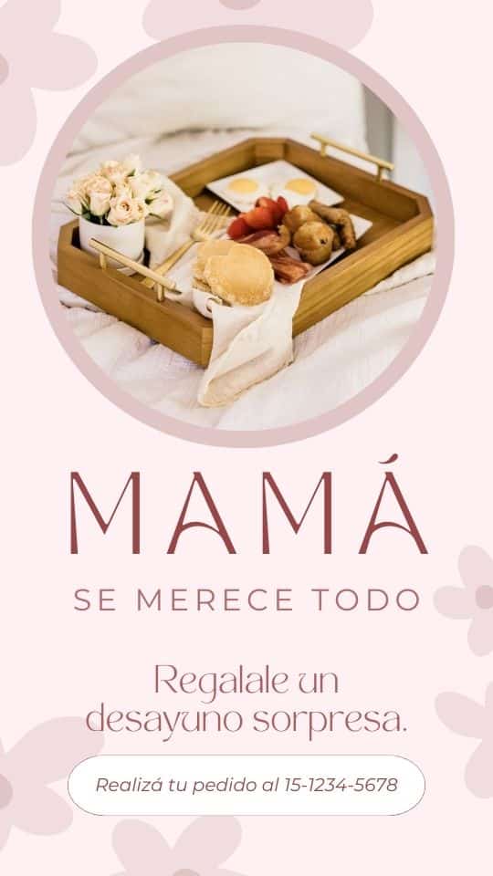 Plantillas para historias de instagram día de la madre gratis