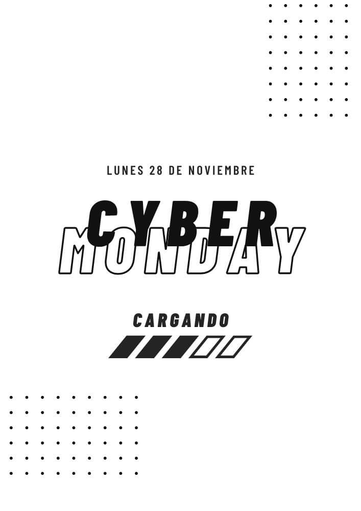 Plantillas Imprimibles de Cyber Monday Gratis