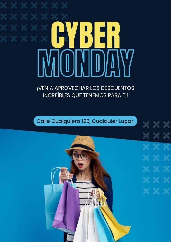 Plantillas Imprimibles de Cyber Monday Gratis