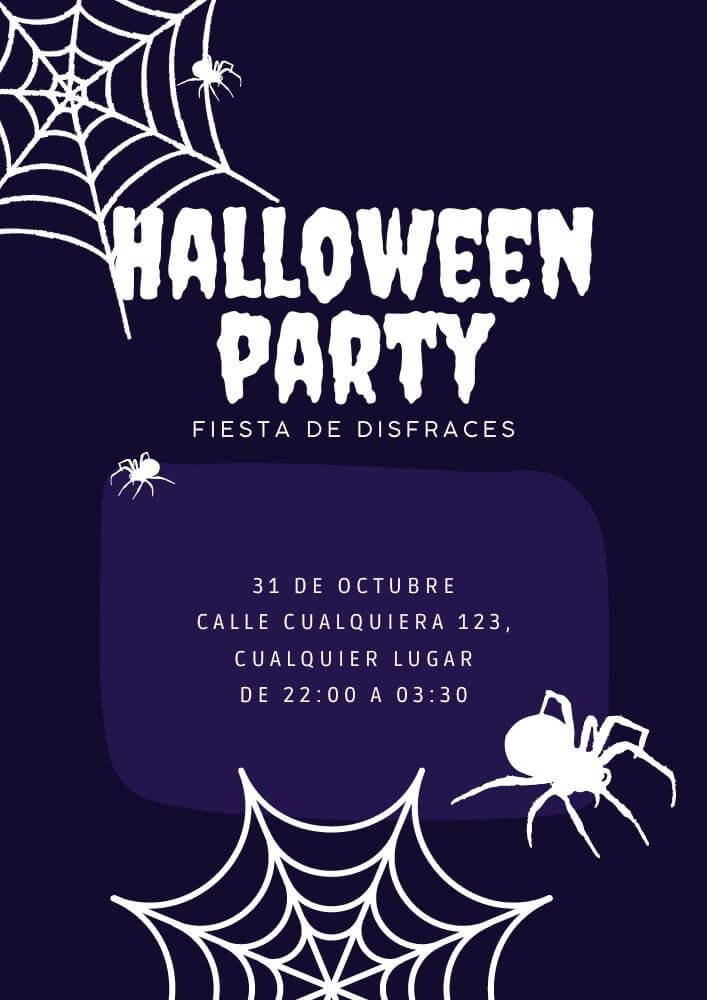 Colección de Plantillas Gratuitas para Eventos de Halloween