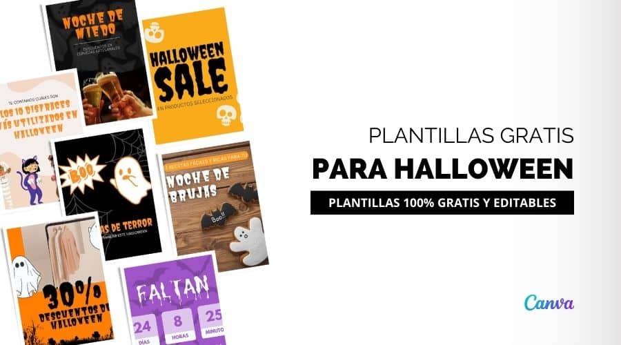 Plantillas para Instagram de Halloween Gratis