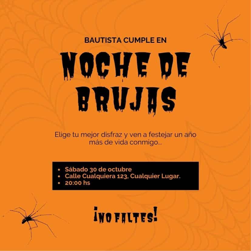 Colección de Plantillas Gratuitas para Eventos de Halloween