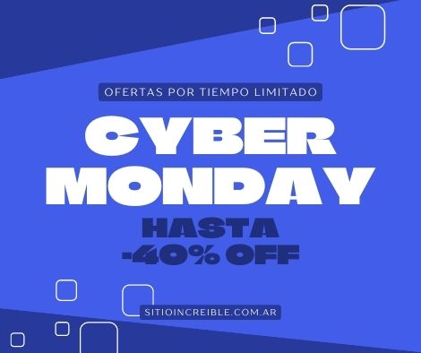 Plantillas de Cyber Monday Gratis para Descargar