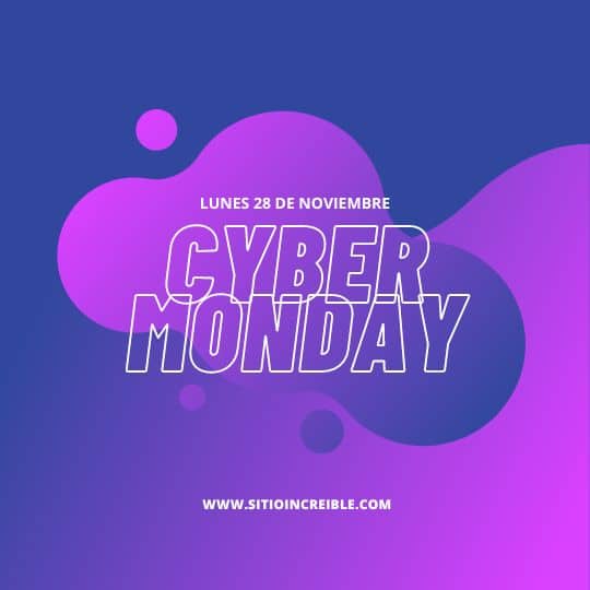 Plantillas de Cyber Monday Gratis para Instagram