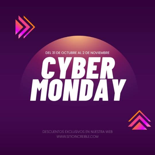 Plantillas de Cyber Monday Gratis para Instagram