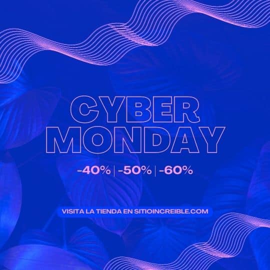 Plantillas de Cyber Monday Gratis para Instagram