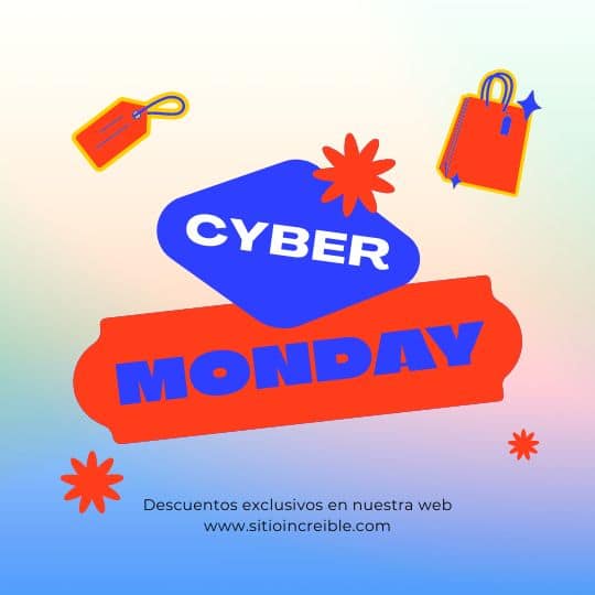 Plantillas de Cyber Monday Gratis para Instagram