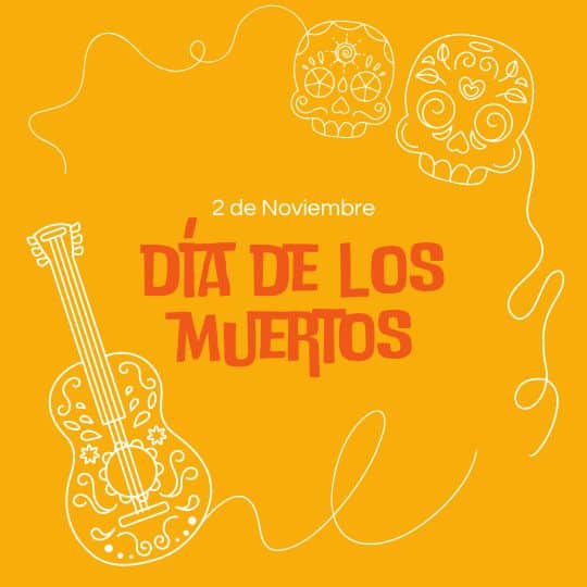 Plantillas de Día de Muertos Gratis