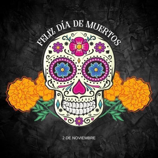 Plantillas para Día de Muertos editables