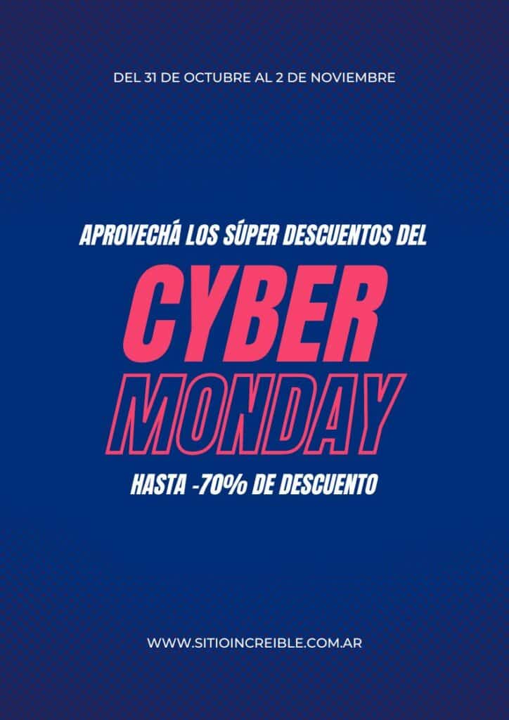 Plantillas Imprimibles de Cyber Monday Gratis