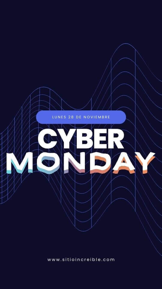 Plantillas para Cyber Monday Animadas