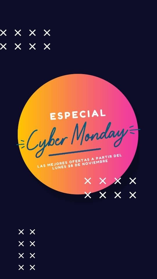 Plantillas para Cyber Monday Animadas