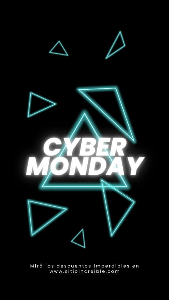 Plantillas para Cyber Monday Animadas