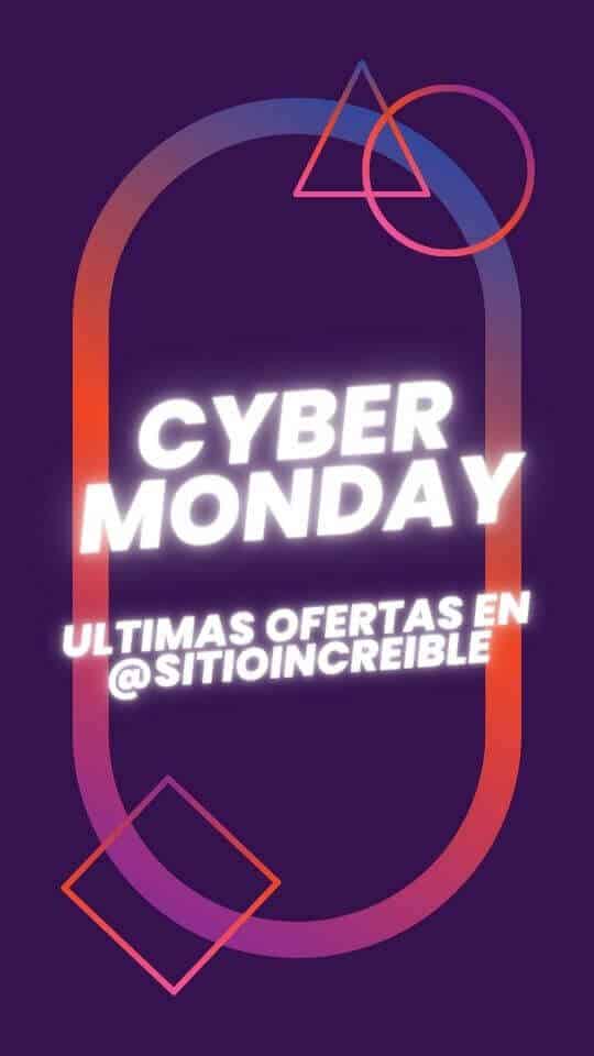 Plantillas de Cyber Monday Gratis para Instagram