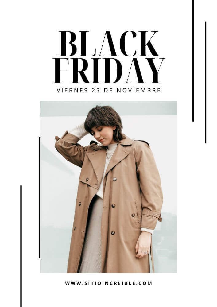 Plantillas Imprimibles para Black Friday Gratis