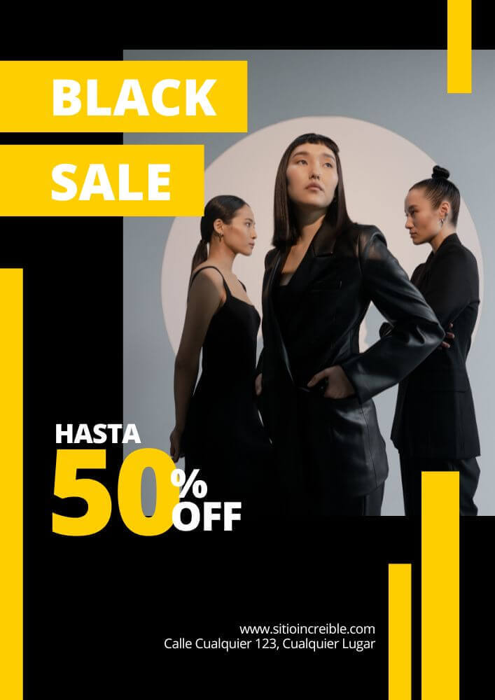 Plantillas Imprimibles para Black Friday Gratis