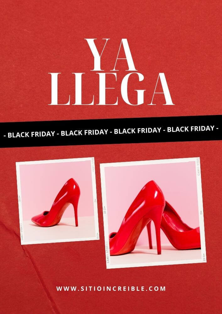 Plantillas Imprimibles para Black Friday Gratis