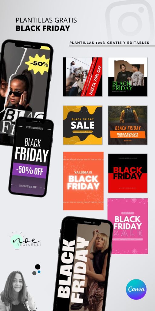 Plantillas de Black Friday Gratis para Descargar