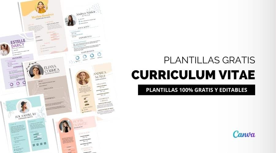 Plantillas Curriculum Vitae Gratis