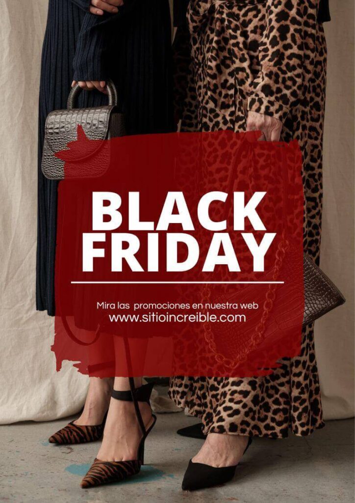 Plantillas Imprimibles para Black Friday Gratis