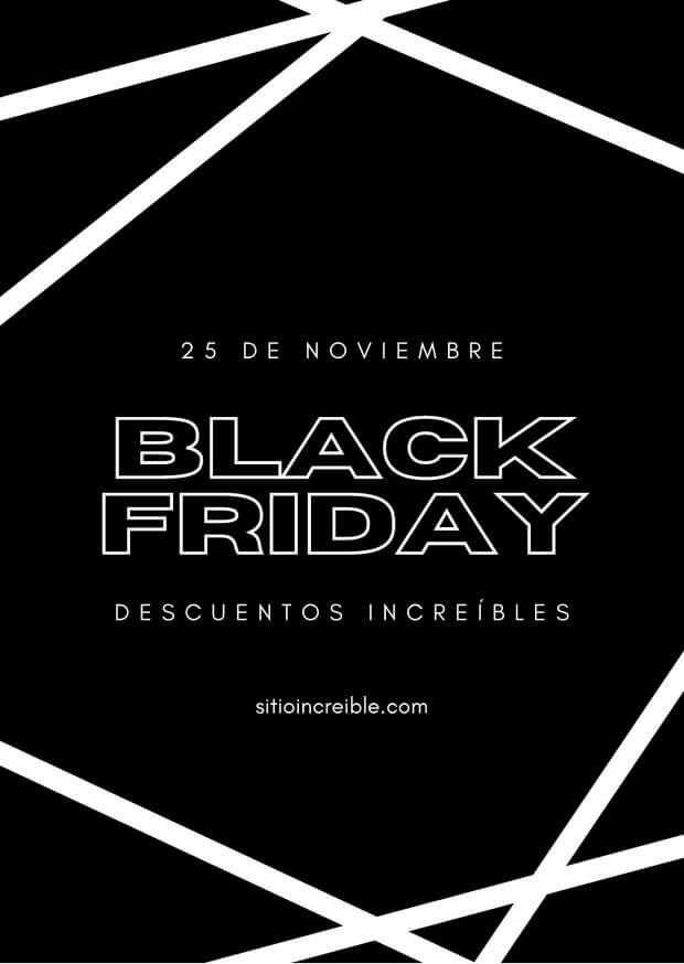 Plantillas Imprimibles para Black Friday Gratis