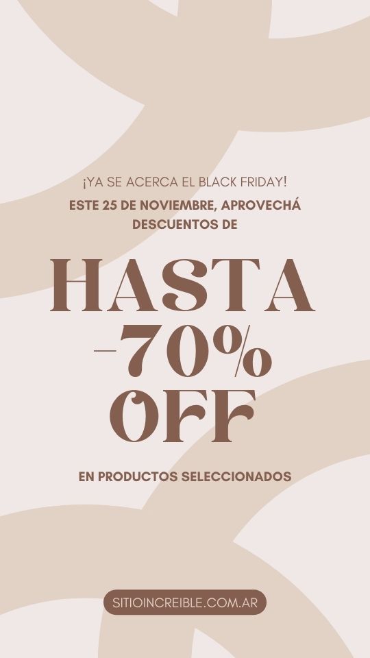 Plantillas de Black Friday para Instagram Stories