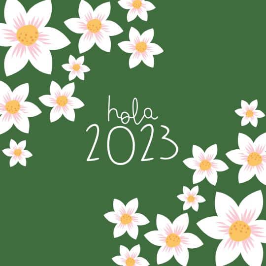Plantillas para Año Nuevo Bienvenido 2023 Gratis