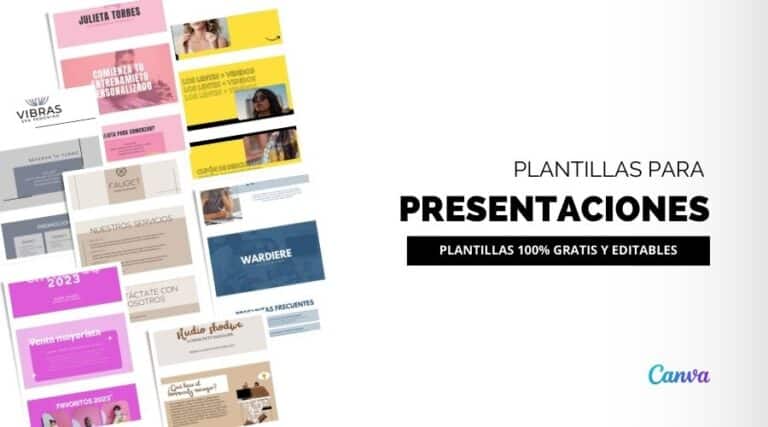 Plantillas Para Diapositivas Gratis Y Editables En Canva