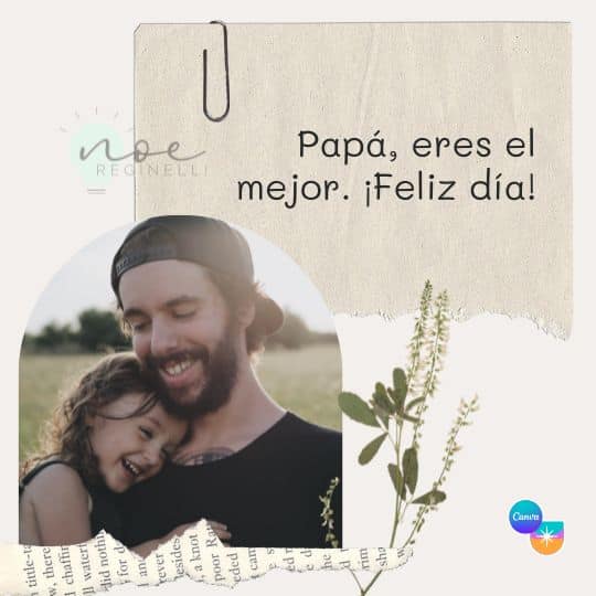 Post de Instagram para el Día del Padre Gratis