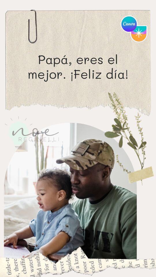 Historias de Instagram para el Día del Padre Gratis