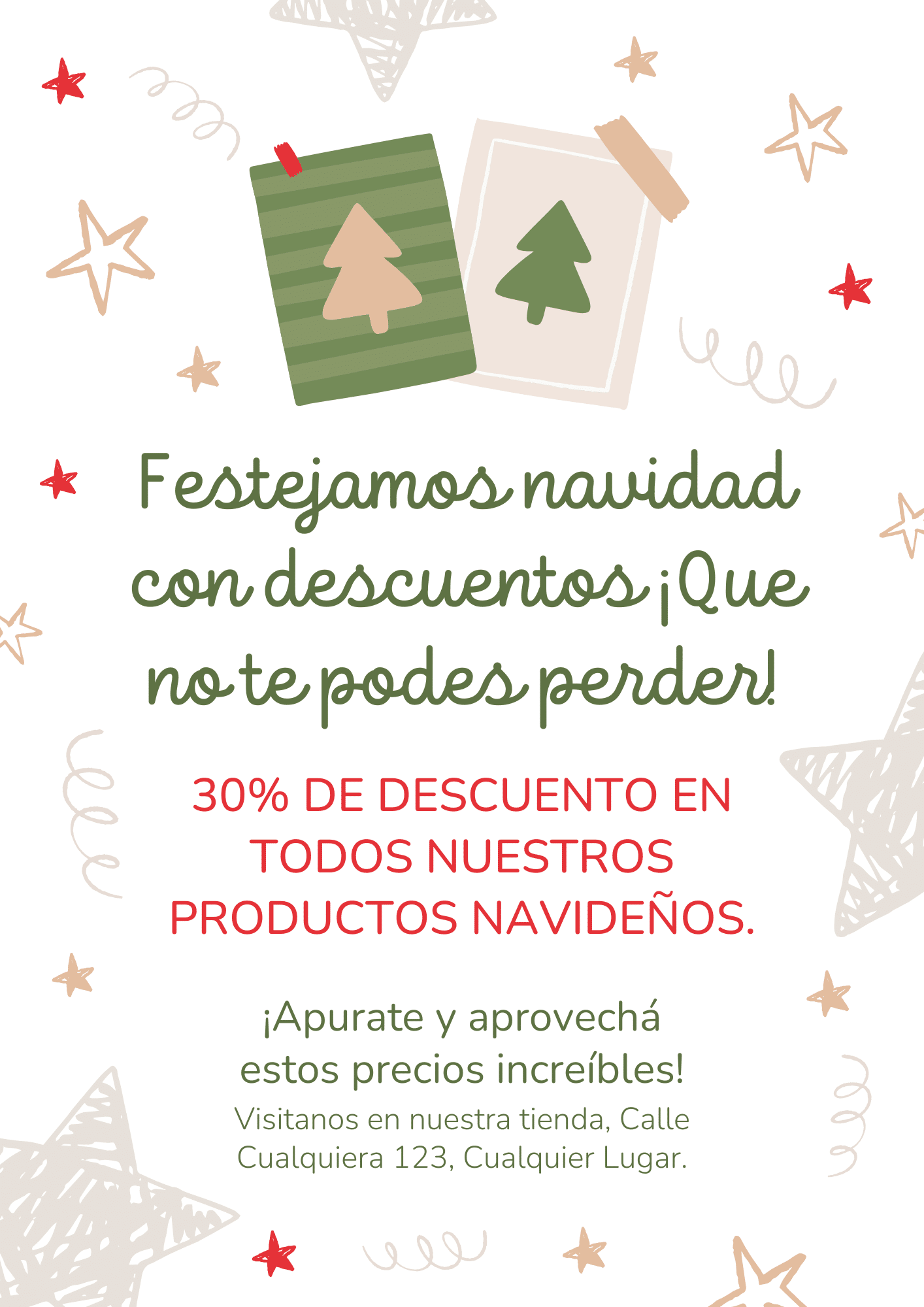 Plantillas Navideñas Gratis en Canva para Emprendedoras - Noelia Reginelli